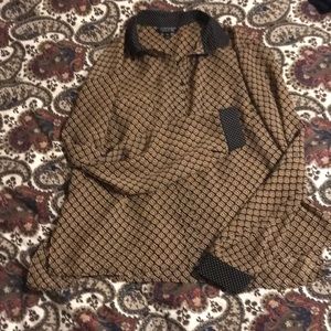 TopShop Button Up Blouse